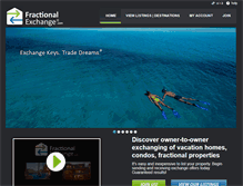 Tablet Screenshot of fractionalexchange.com